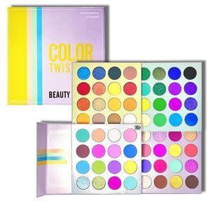 Makeup Palette  Full Face, Color Twist 84 Pigmented Colors Eyeshadow